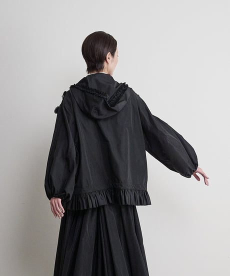 Flower lace Anorak Jacket