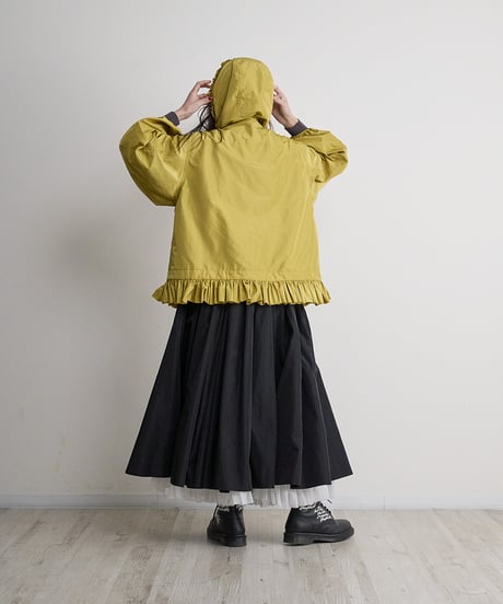 Flower lace Anorak Jacket