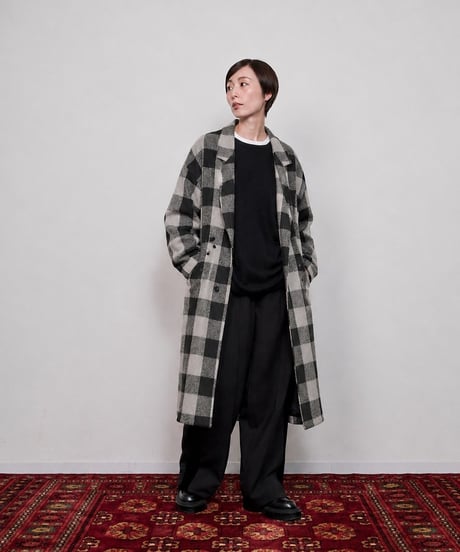 Buffalo check coat