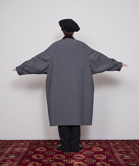 Stand collar  coat