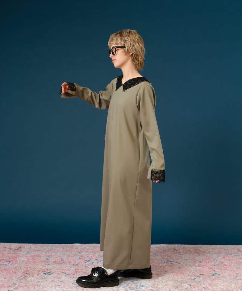 Lace Collar Dress | VISPOQUEGARDEN