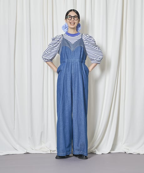 Denim Salopette 38