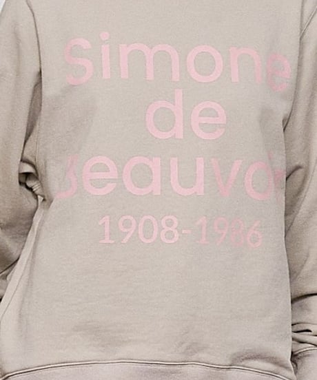 BIG Simone de Beauvoir Pullover