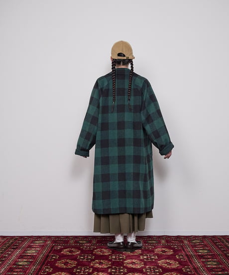 Buffalo check coat