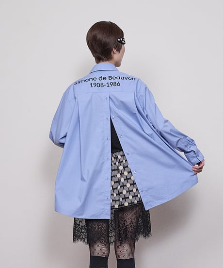 Back slit shirts