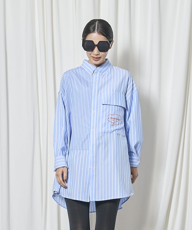 Stripe Big Shirts | VISPOQUEGARDEN