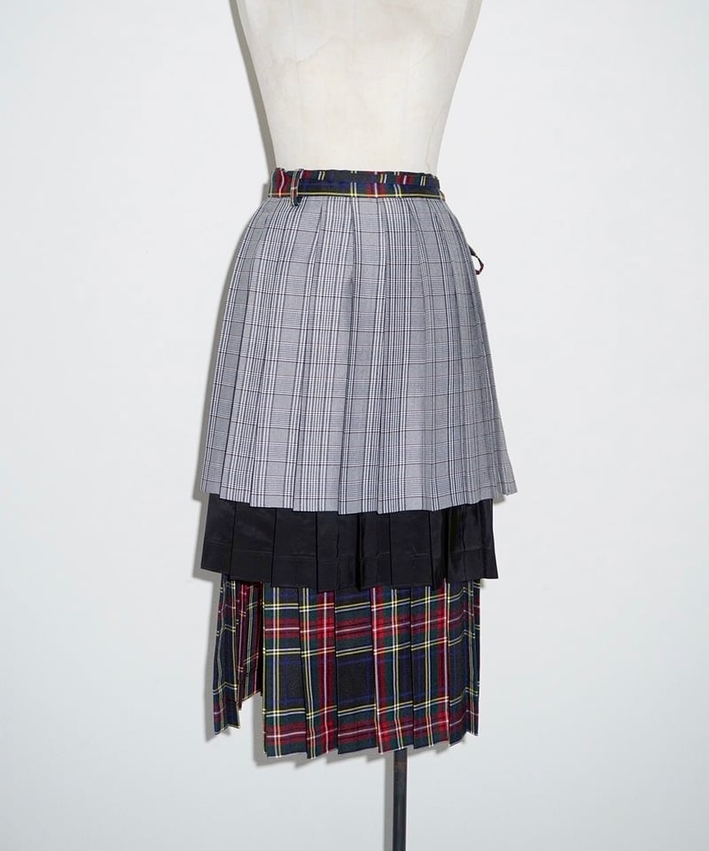 Check Wrap Skirt | VISPOQUEGARDEN