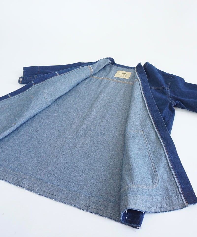 Denim long jacket | VISPOQUEGARDEN