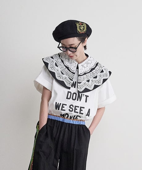 Lace Attached collar