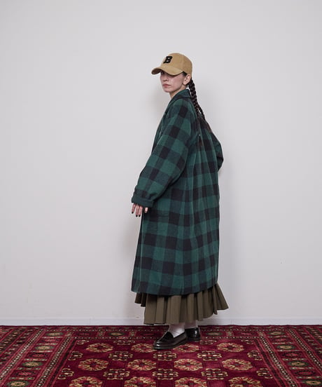 Buffalo check coat