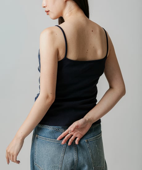 Cross tulle camisole