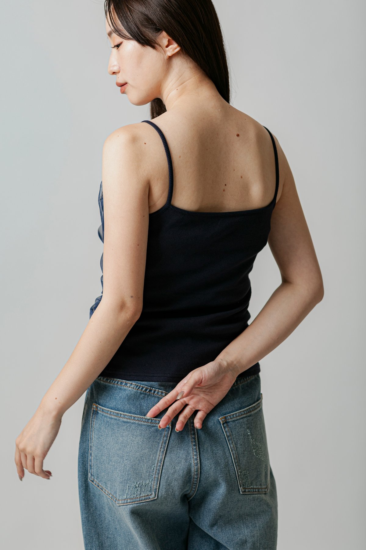 Cross tulle camisole | VISPOQUEGARDEN