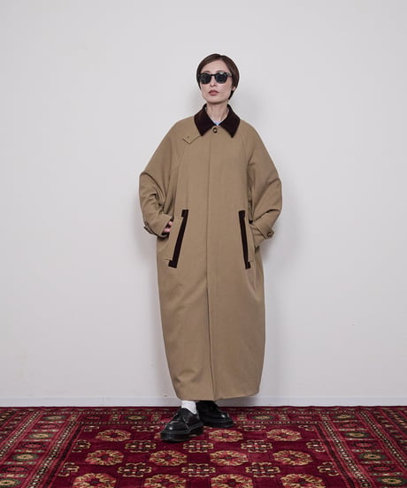 Stand collar  coat