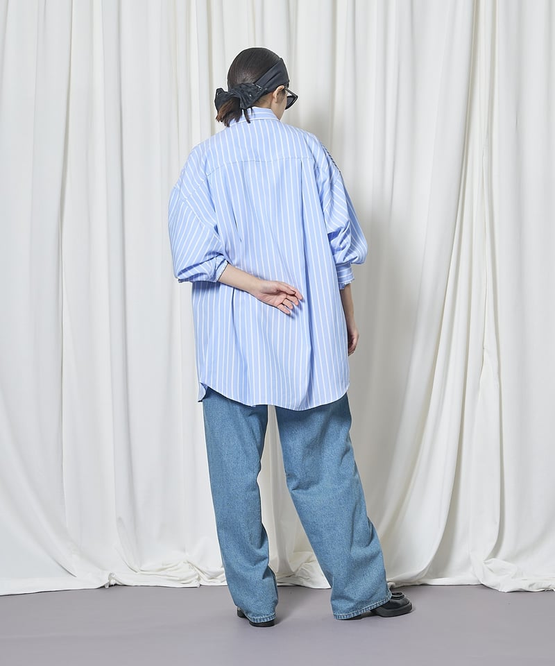 Stripe Big Shirts | VISPOQUEGARDEN