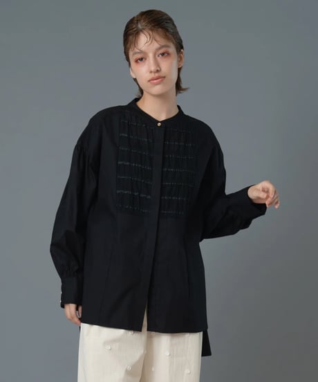 Cotton stand collar shirts