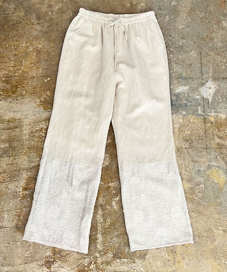 Jacquard easy pants