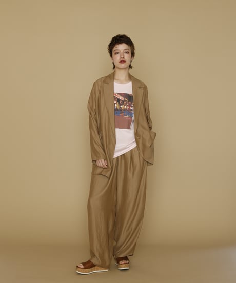 Cocoon Silhouette Pants