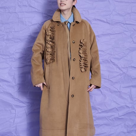 Frills coat (long)