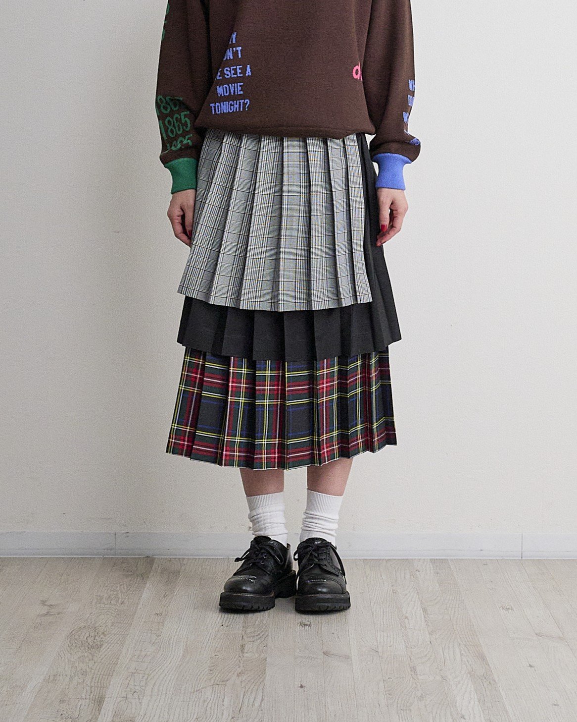 Check Wrap Skirt | VISPOQUEGARDEN
