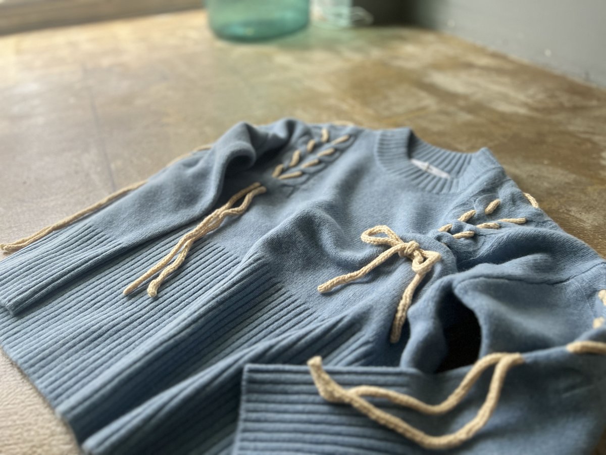 ribbon knit | VISPOQUEGARDEN