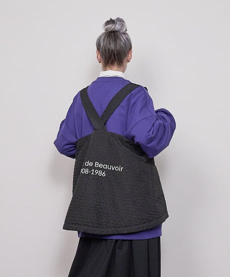 Emboss ribbon vest