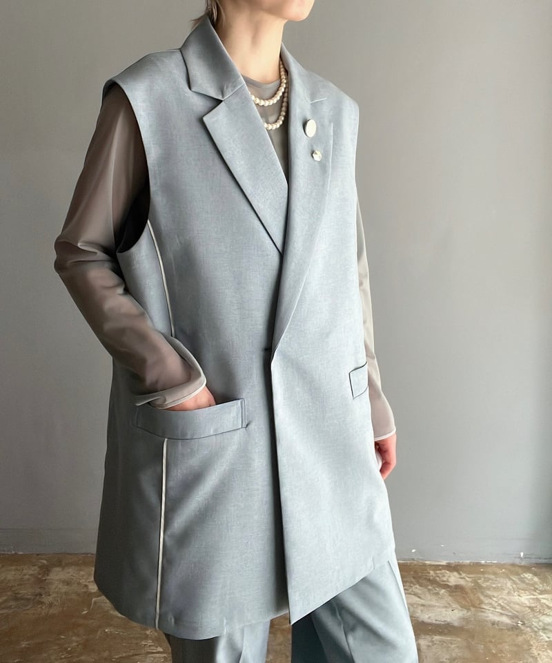 Tailored vest | VISPOQUEGARDEN
