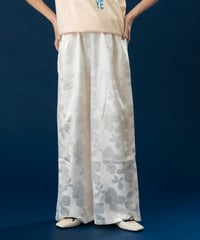 Flower Jacquard Pants
