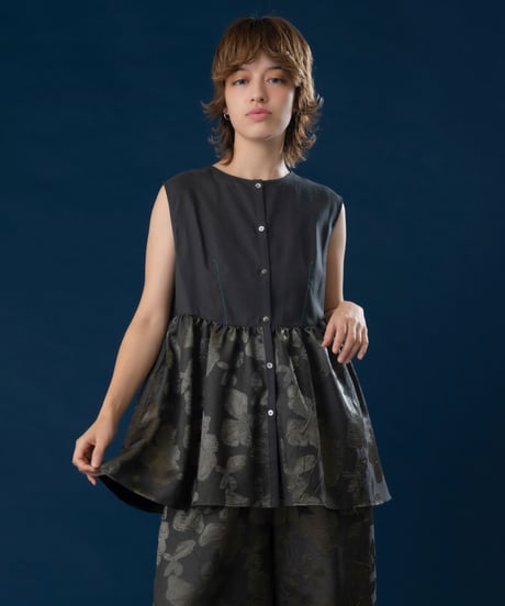 Flower Jacquard Shirts