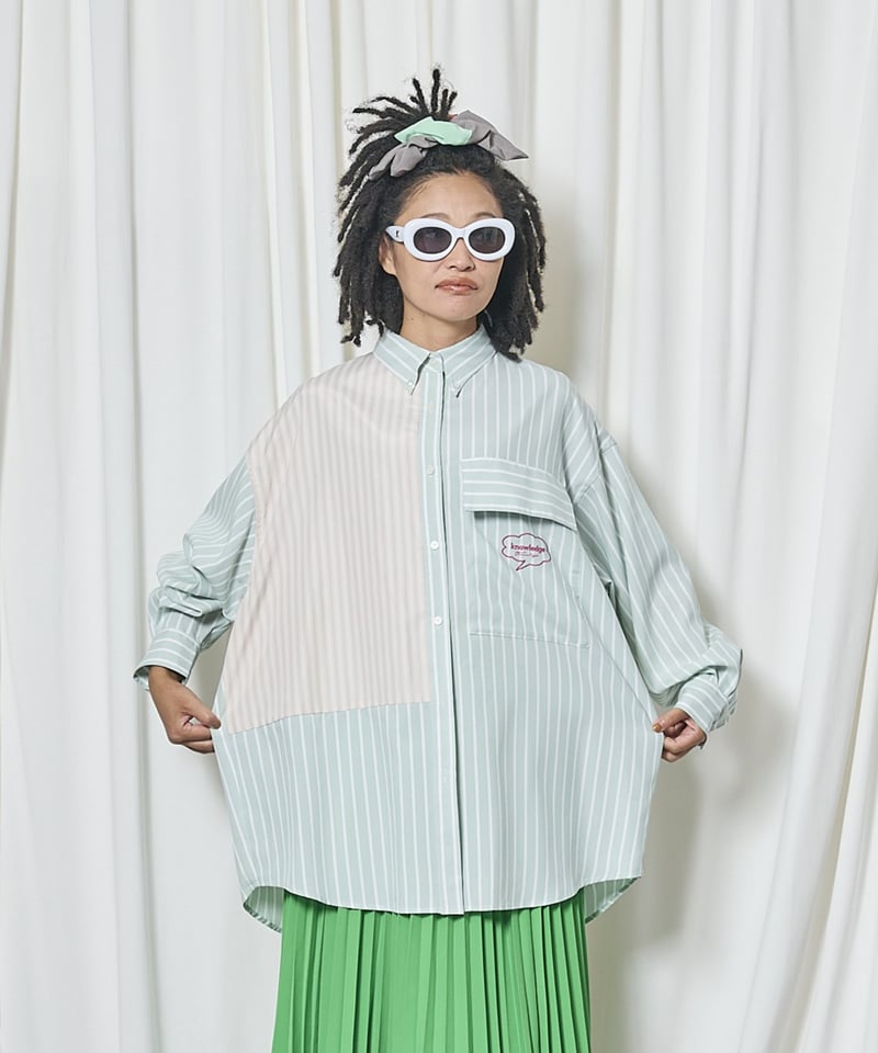 Stripe Big Shirts | VISPOQUEGARDEN