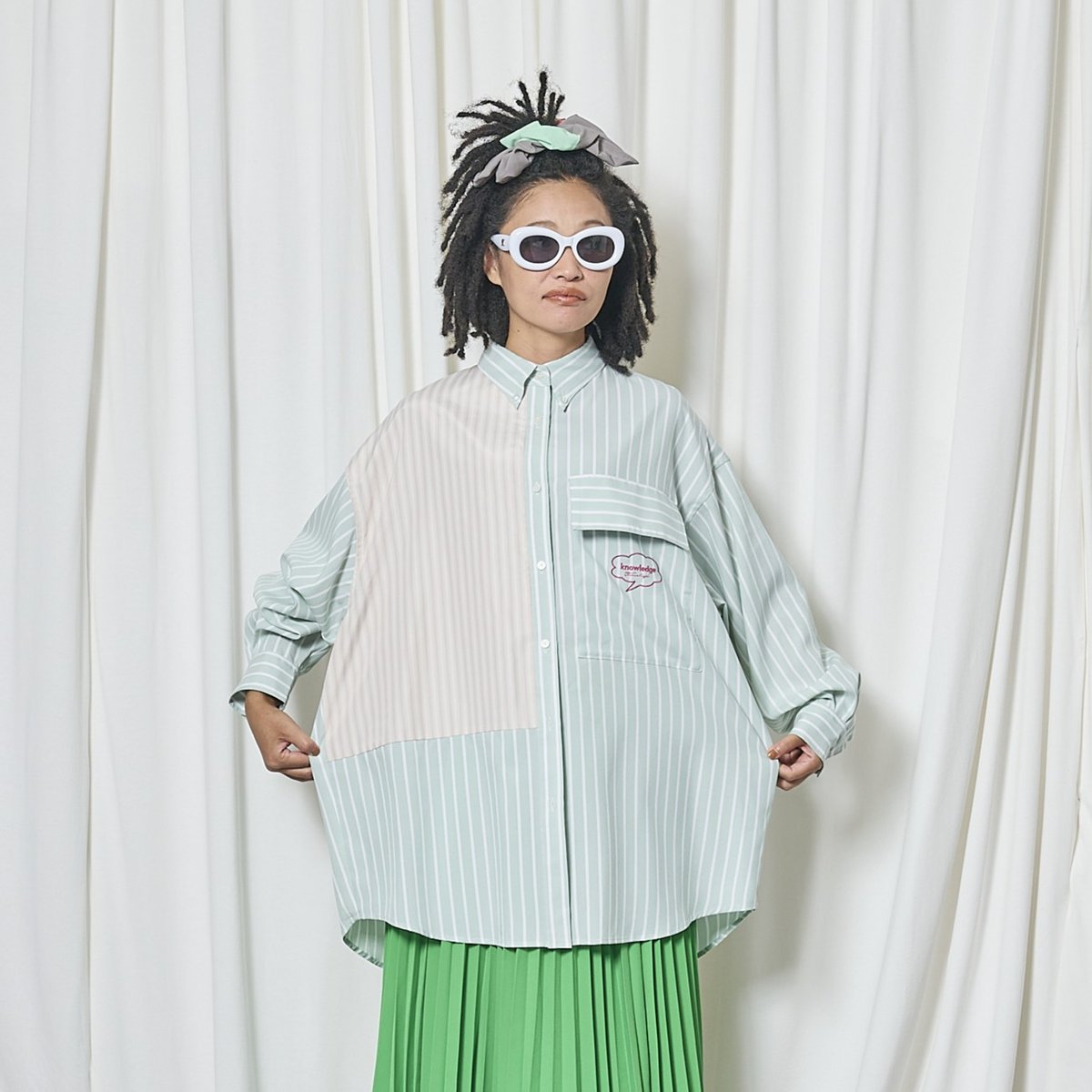 Stripe Big Shirts | VISPOQUEGARDEN