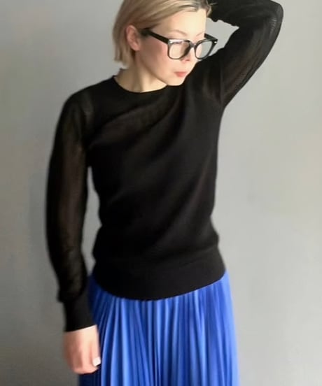 Herringbone＆RIB knit