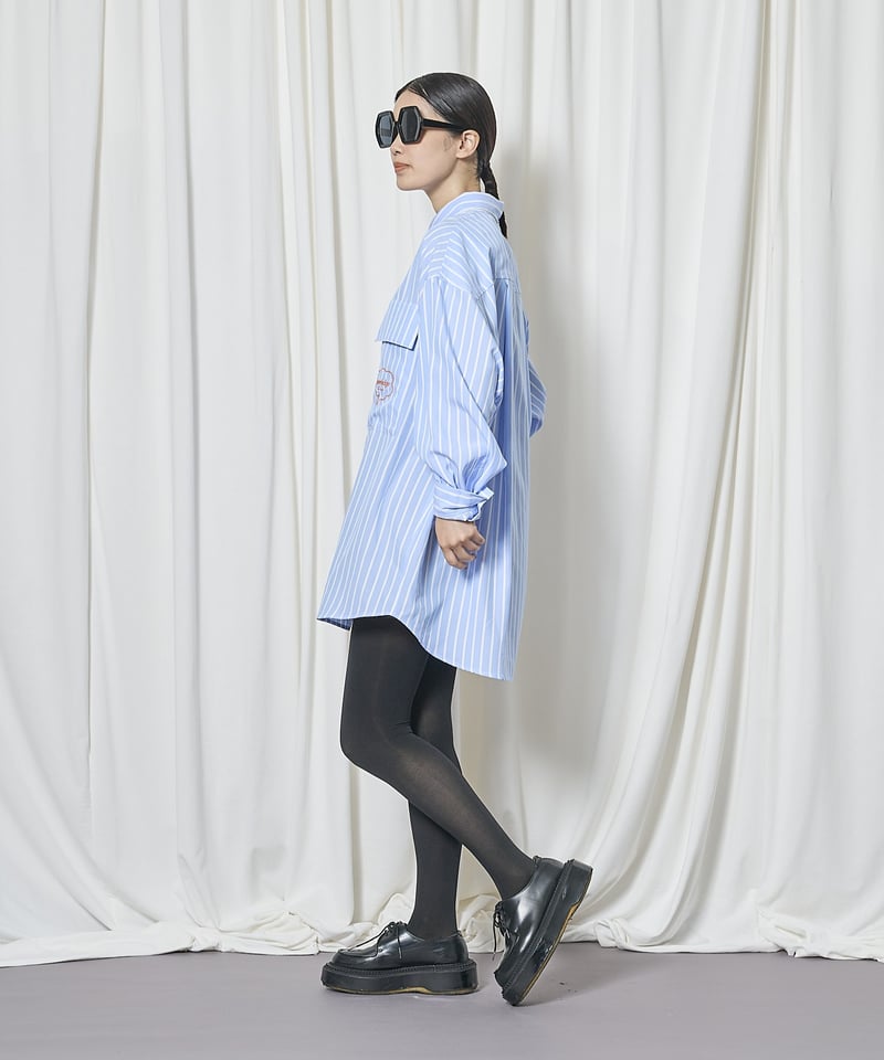 Stripe Big Shirts | VISPOQUEGARDEN
