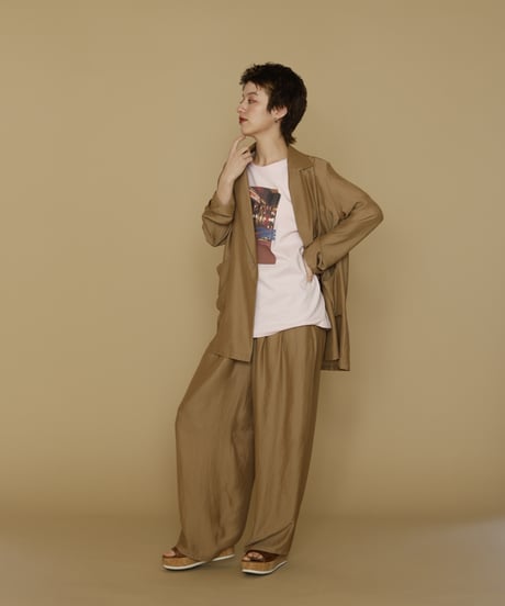 Cocoon Silhouette Pants