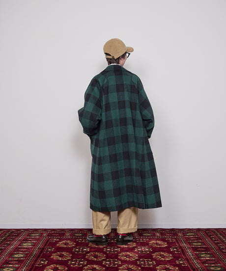 Buffalo check coat