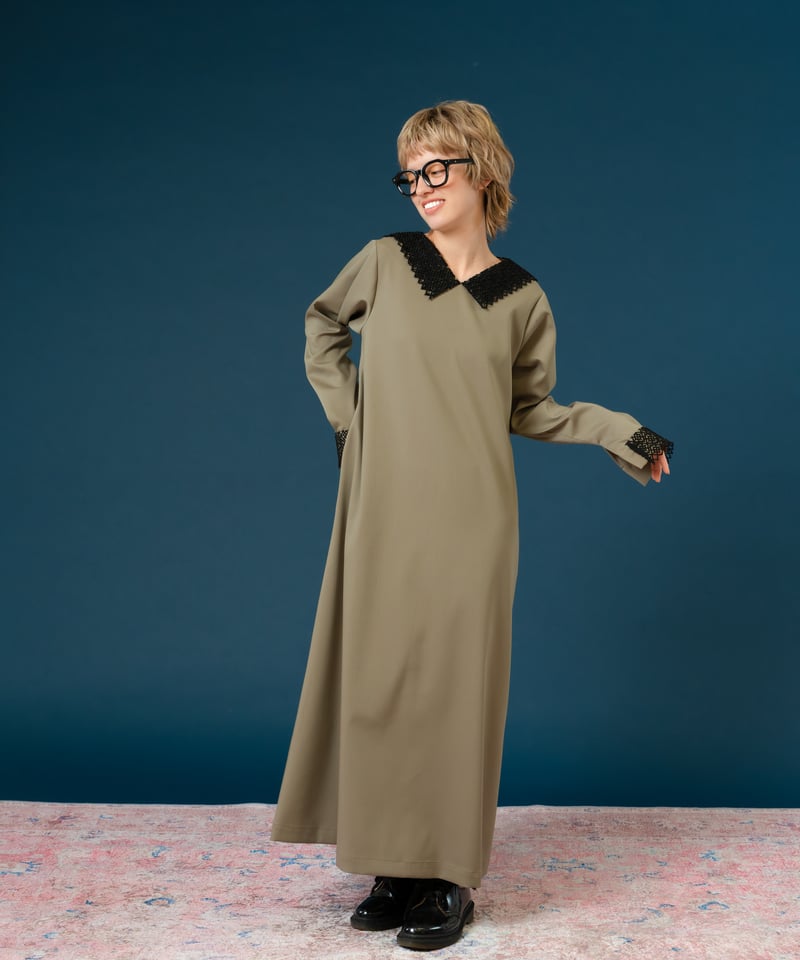 Lace Collar Dress | VISPOQUEGARDEN