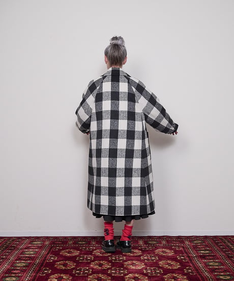 Buffalo check coat