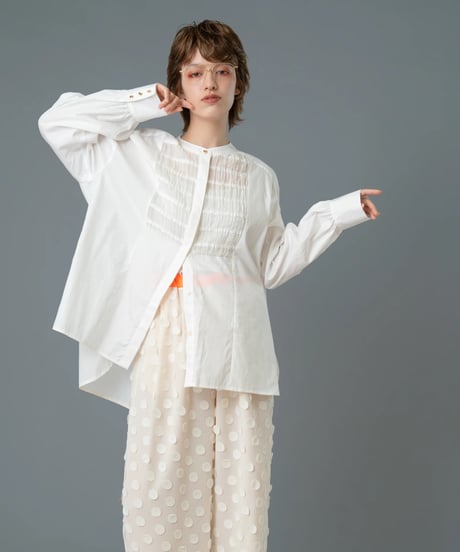 Cotton stand collar shirts