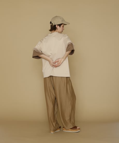 Cocoon Silhouette Pants