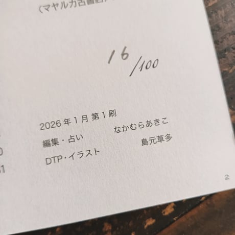 オリジナルZINE『PAPER DIARY』