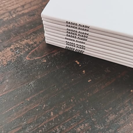 オリジナルZINE『PAPER DIARY』