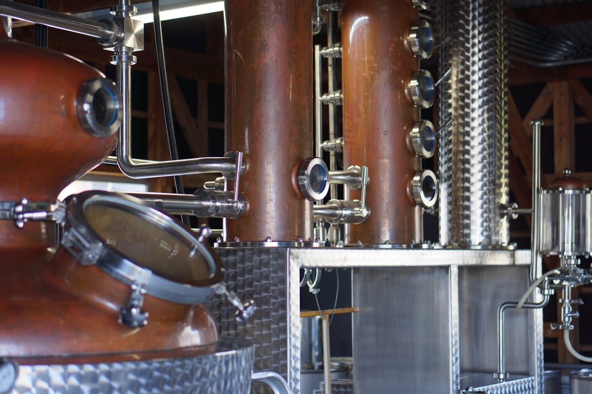 YAMADAICHI 山大一 Copper pot distillation 銅製蒸留器使用