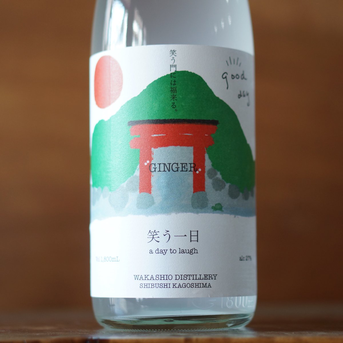 1日1笑さん 笑う一日 27度 1800ml | ノミヤマ酒販 ONLINE SHOP
