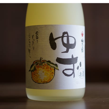 梅乃宿 ゆず酒 720ml