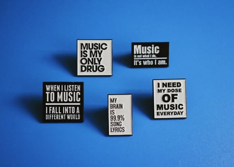 SELECT PINS / MUSIC