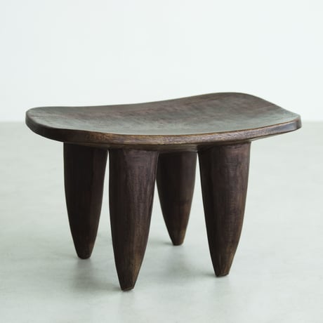 SENUFO STOOL セヌフォ・スツール MEDIUM SIZE  アフリカ民芸品 (No.ASM007)