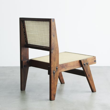 PIERRE JEANNERET  NUT EASY CHAIR 1950'S ORIGINAL VINTAGE (No.B17)