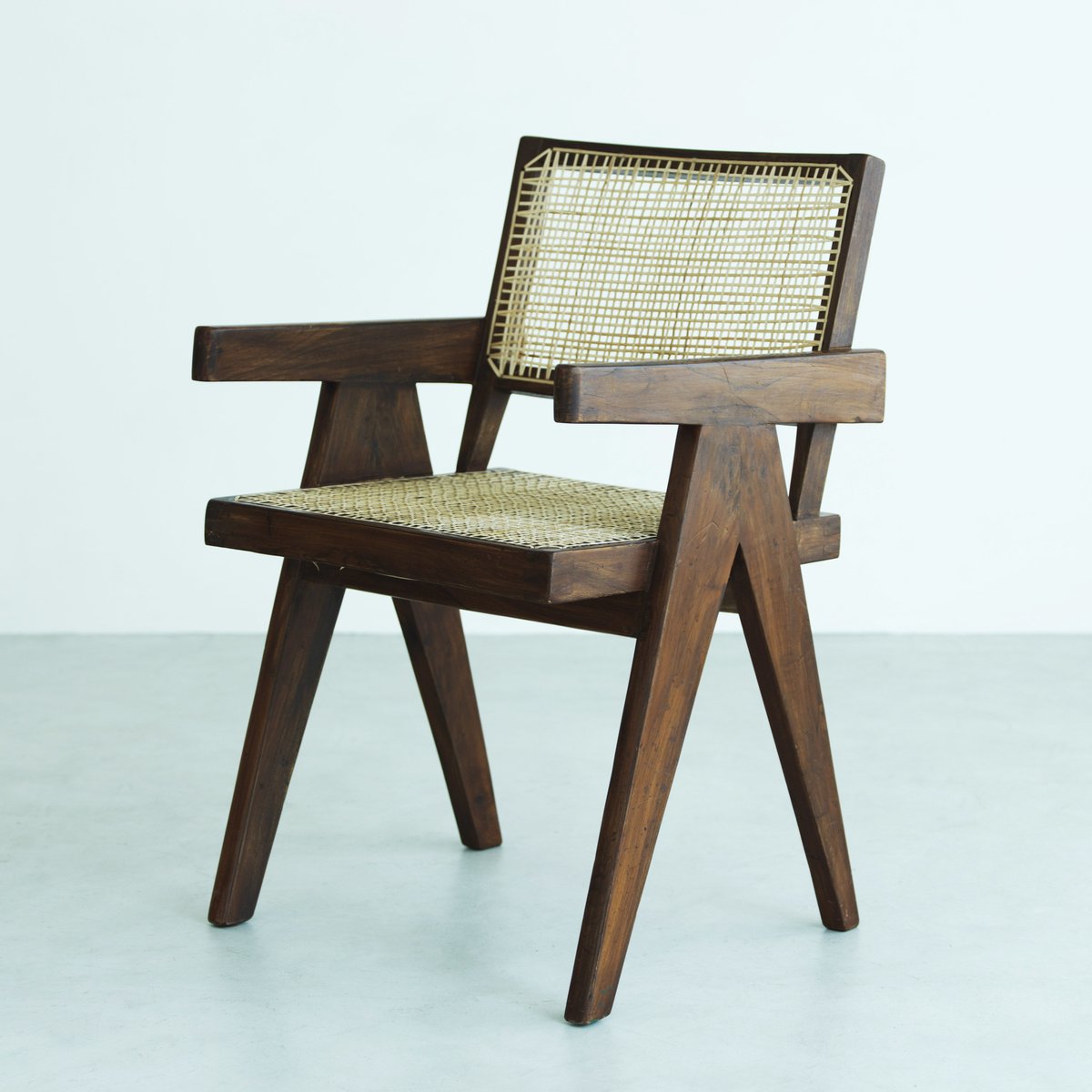 Pierre Jeanneret | ピエール・ジャンヌレ|オフィスチェア PIERRE JEANNERET ピエール・ジャンヌレ OFFICE CANE CHAIR 1