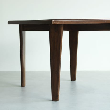PIERRE JEANNERET ピエール・ジャンヌレ  SQUARE TABLE 1959~60 ORIGINAL VINTAGE (No.T4)