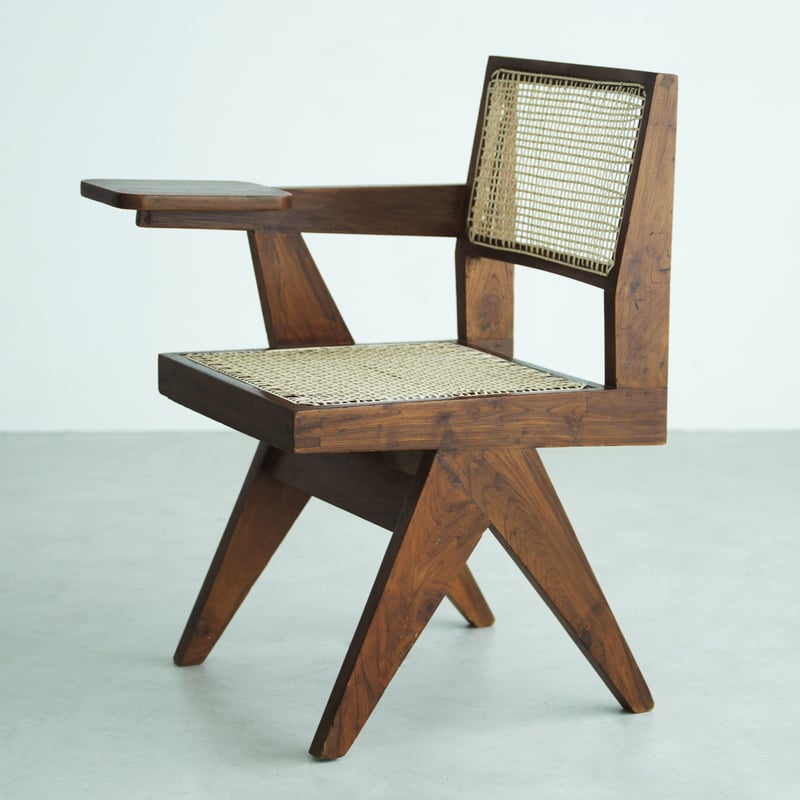 PIERRE JEANNERET ピエール・ジャンヌレ WRITING CHAIR 1960 PIERRE JEANNERET ピエール・ジャンヌレ WRITING CHAIR 1960