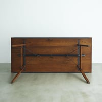 SUTTO TABLE  BROWN USED (No.16)